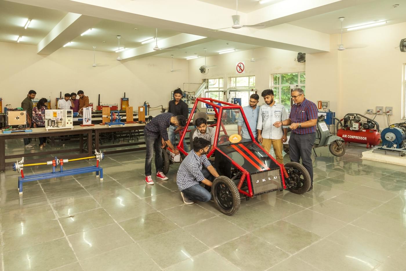 JK Lakshmipat University Jaipur Live Project photo 1